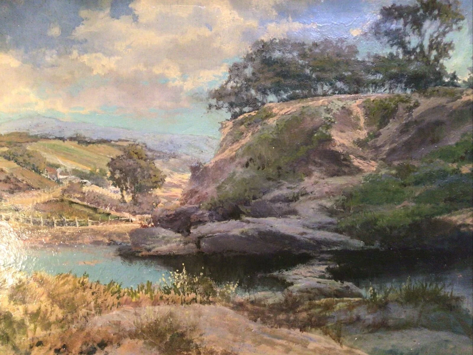 H.A.G Heerings Framed Landscape Oil Painting — Hatherley Fine Art